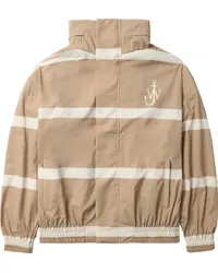 J.W.Anderson Jacke mit Logo-Print Nude