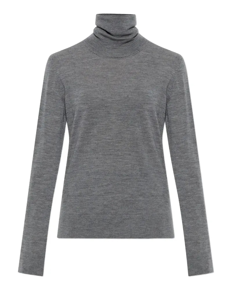 Róhe Rollkragenpullover - Grau Grau