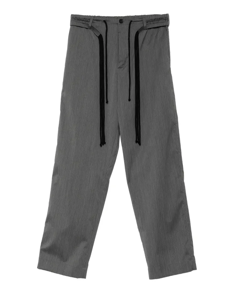 Craig Green pinstriped trousers - Grau Grau