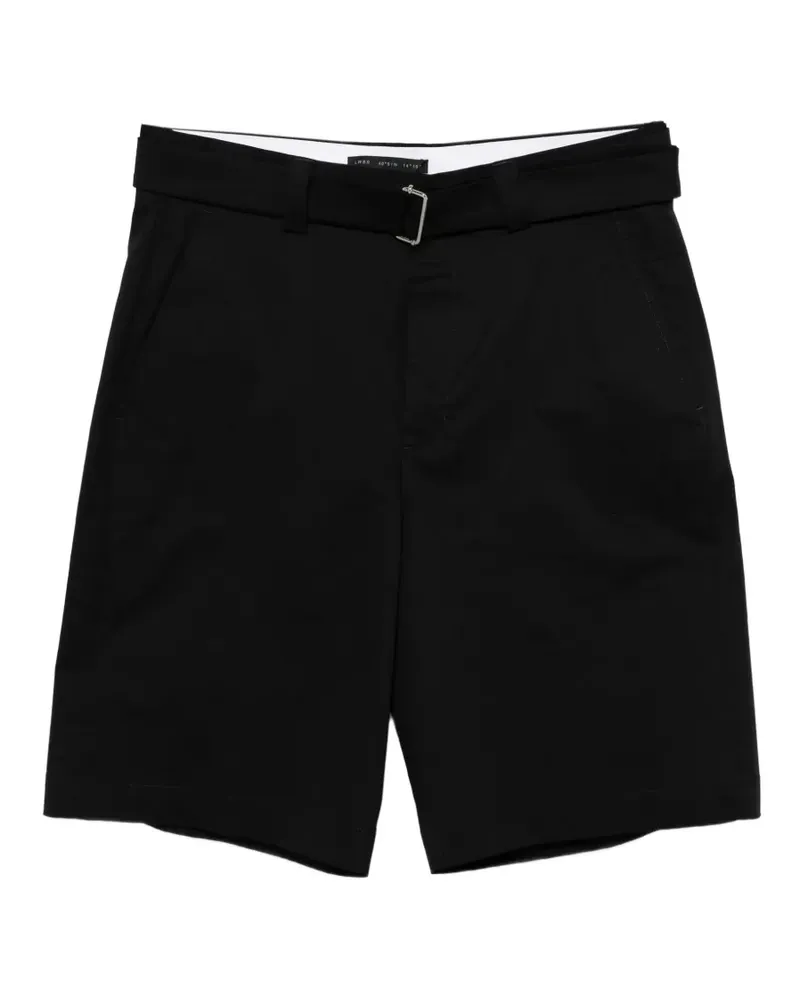 Low Brand Virgil belted bermuda shorts - Schwarz Schwarz