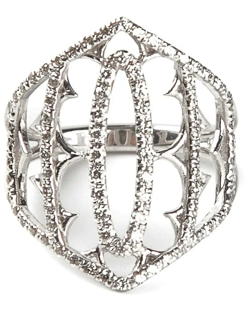 Loree Rodkin Ring aus 18kt Weißgold mit Diamanten - Metallic Metallic