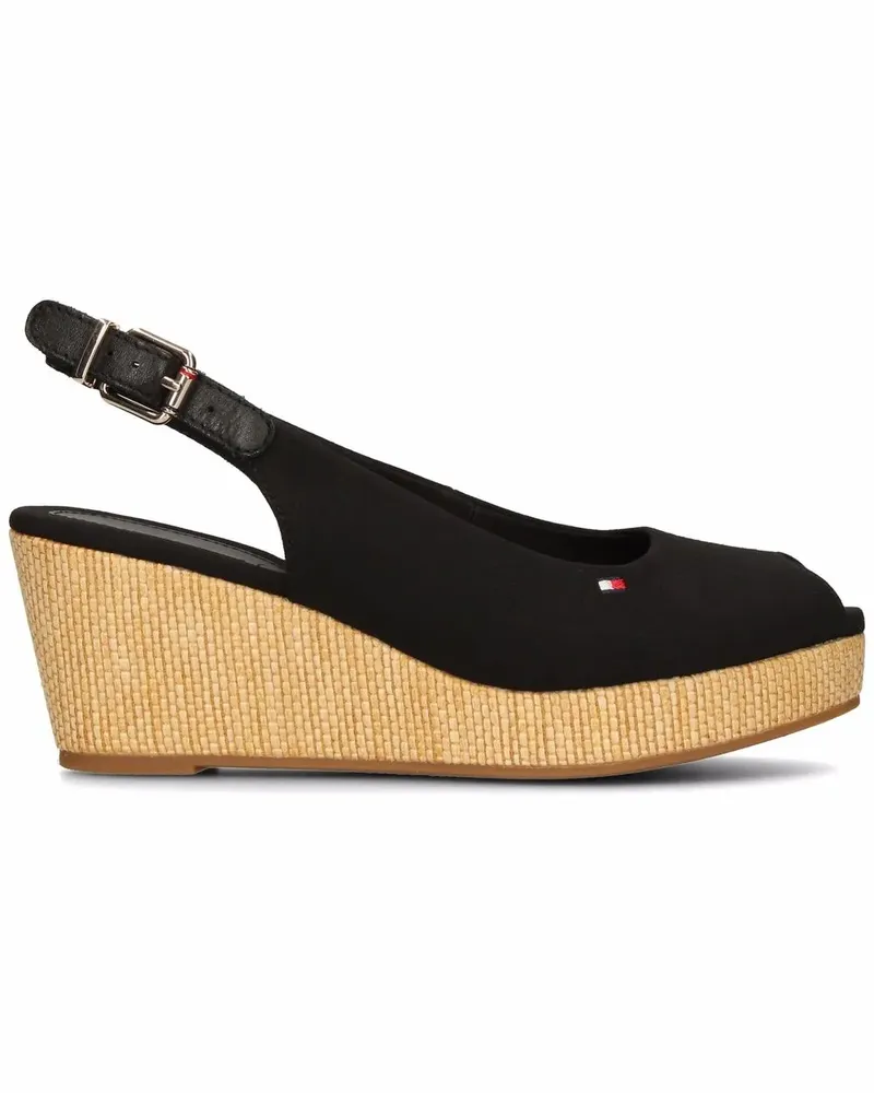 Tommy Hilfiger Iconic Elba Sandalen - Schwarz Schwarz