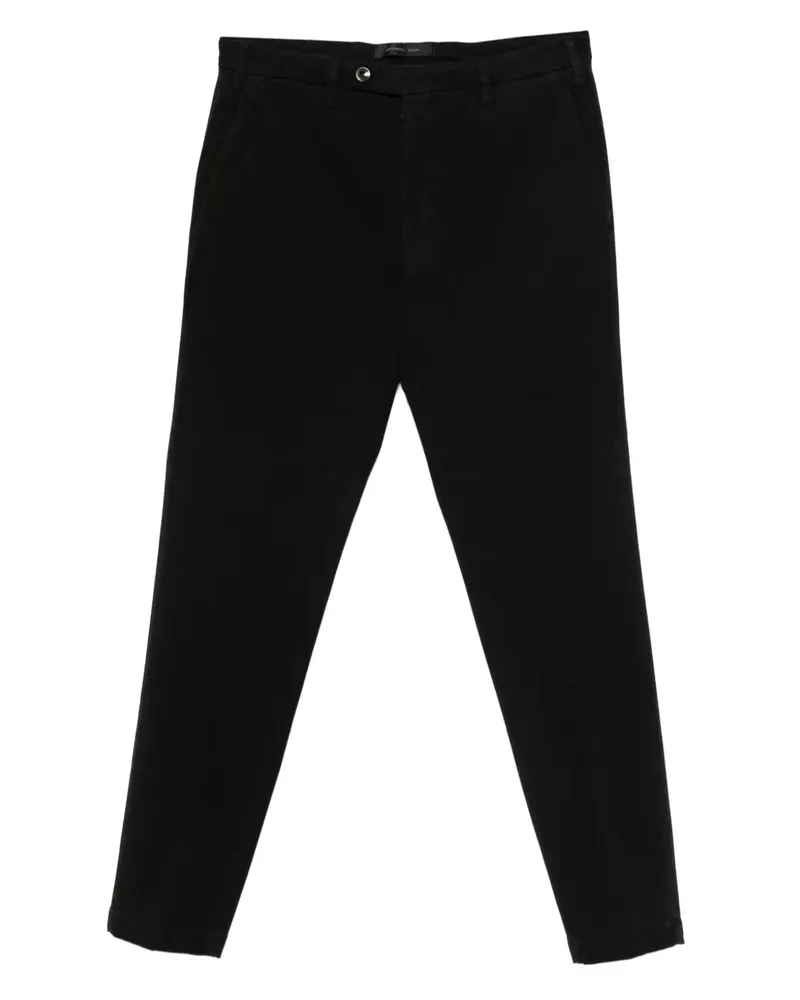 MICHAEL COAL Hose mit Gürtelschlaufen - Schwarz Schwarz