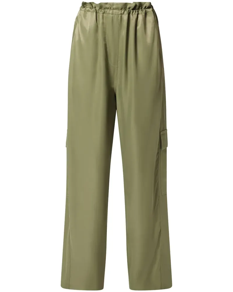 Lacoste Cargohose aus Satin - Grün Grün