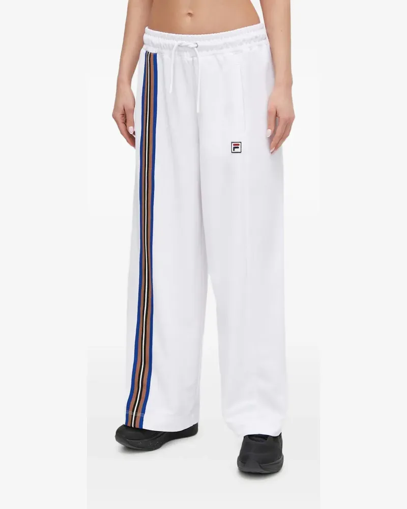 Fila Gestreifte Hose - Weiß Weiß