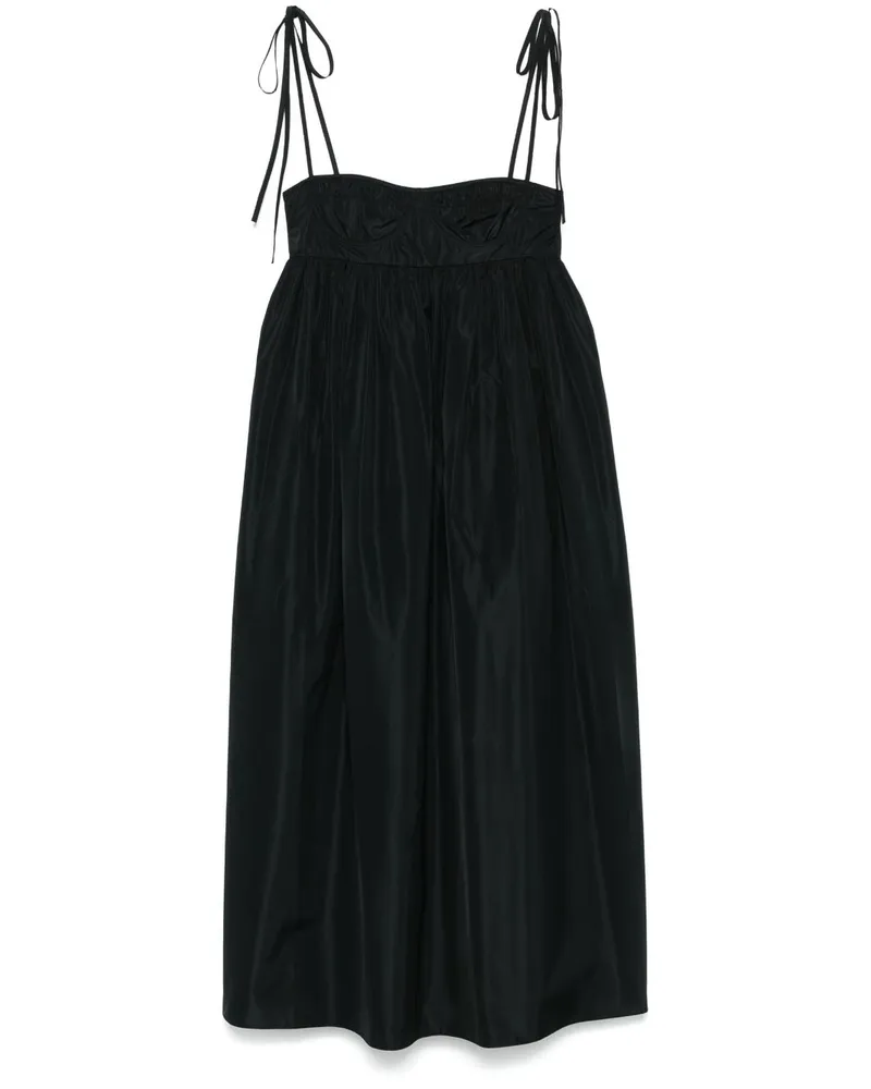 Cecilie Bahnsen Alena Maxikleid - Schwarz Schwarz