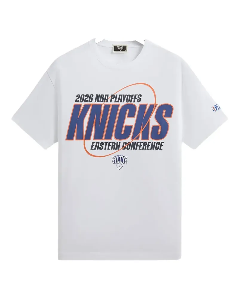 KITH New York Knicks 2026 Playoffs T-shirt - Weiß Weiß