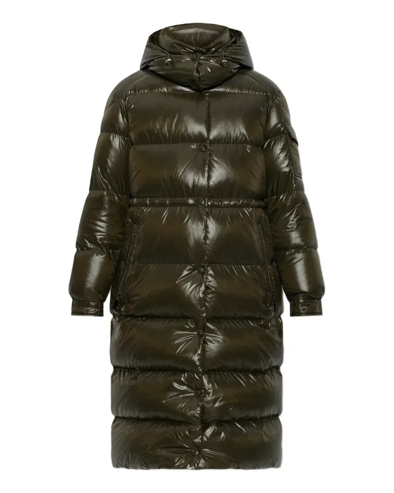 Moncler Cavettaz hooded puffer coat - Grün Grün
