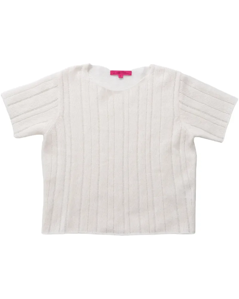 The Elder Statesman Drop Needle T-shirt - Weiß Weiß
