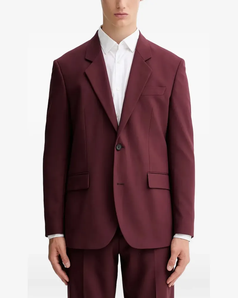 HUGO BOSS single-breasted blazer - Rot Rot