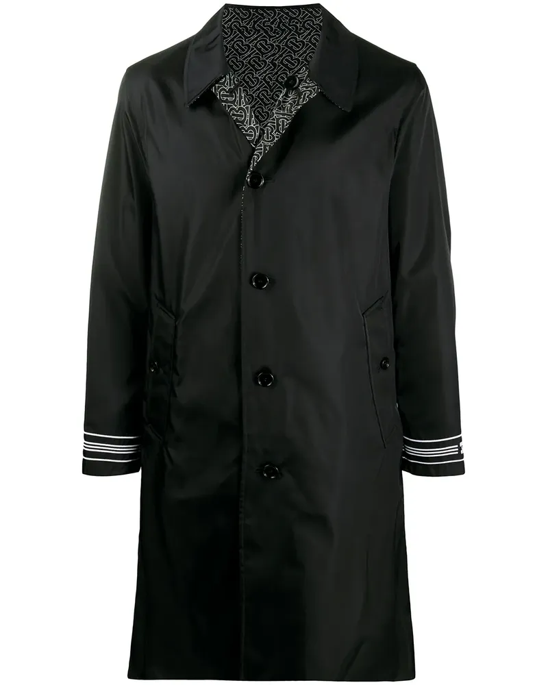Burberry Wendbarer Trenchcoat - Schwarz Schwarz