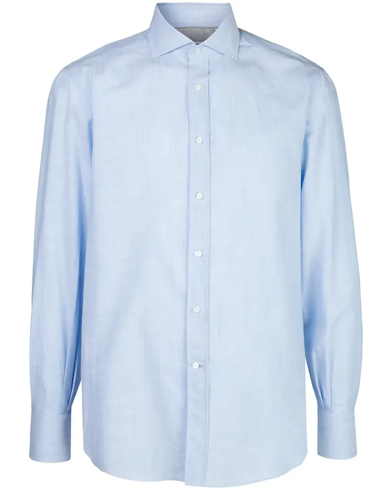 Brunello Cucinelli Klassisches Hemd - Blau Blau