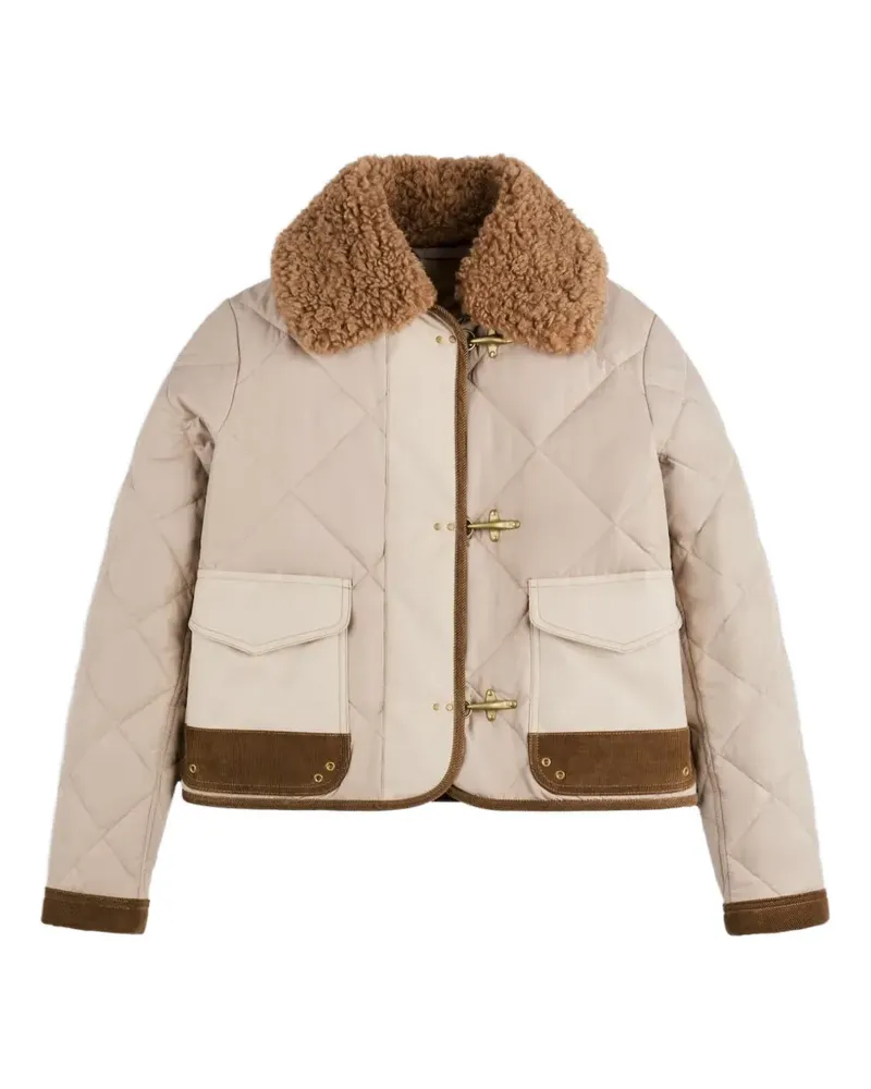 Fay Gesteppte Jacke - Nude Nude