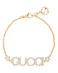 Gucci Armband mit Kristallen Gold