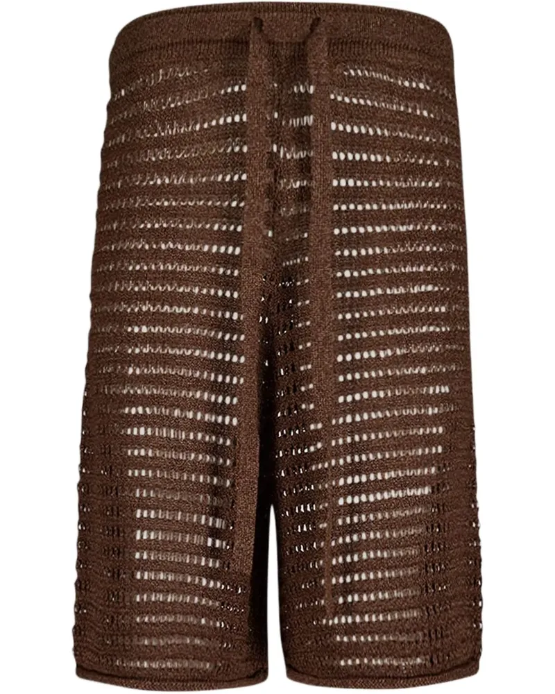 COMMAS Shorts mit Cut-Out - Schwarz Schwarz