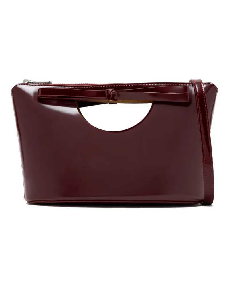Studio Amelia Clutch mit Schleifendetail - Rot Rot
