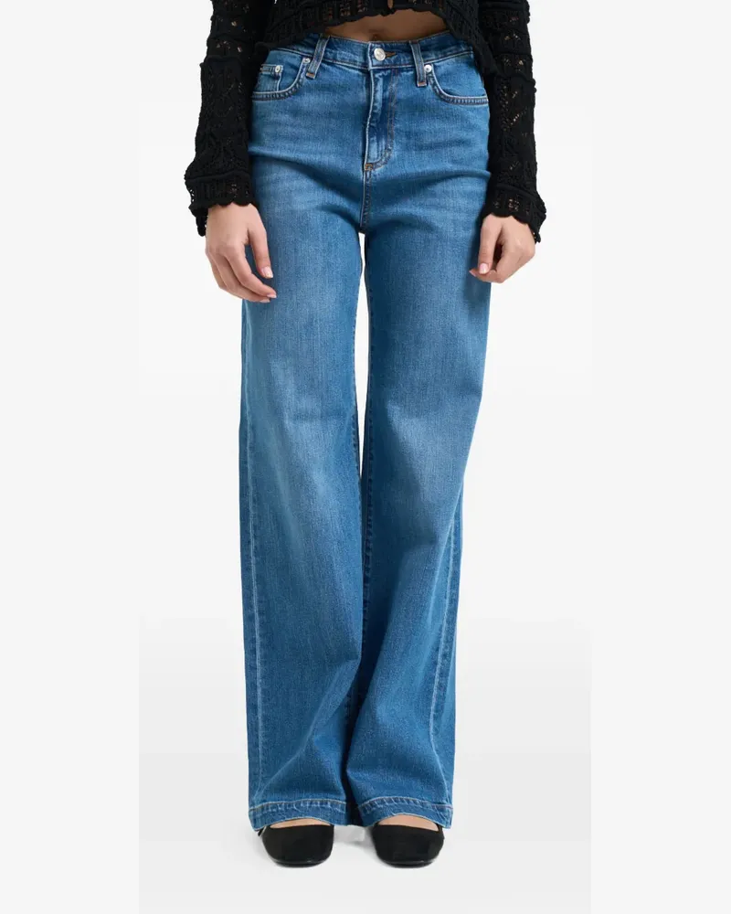 Roy Roger's wide-leg jeans - Blau Blau