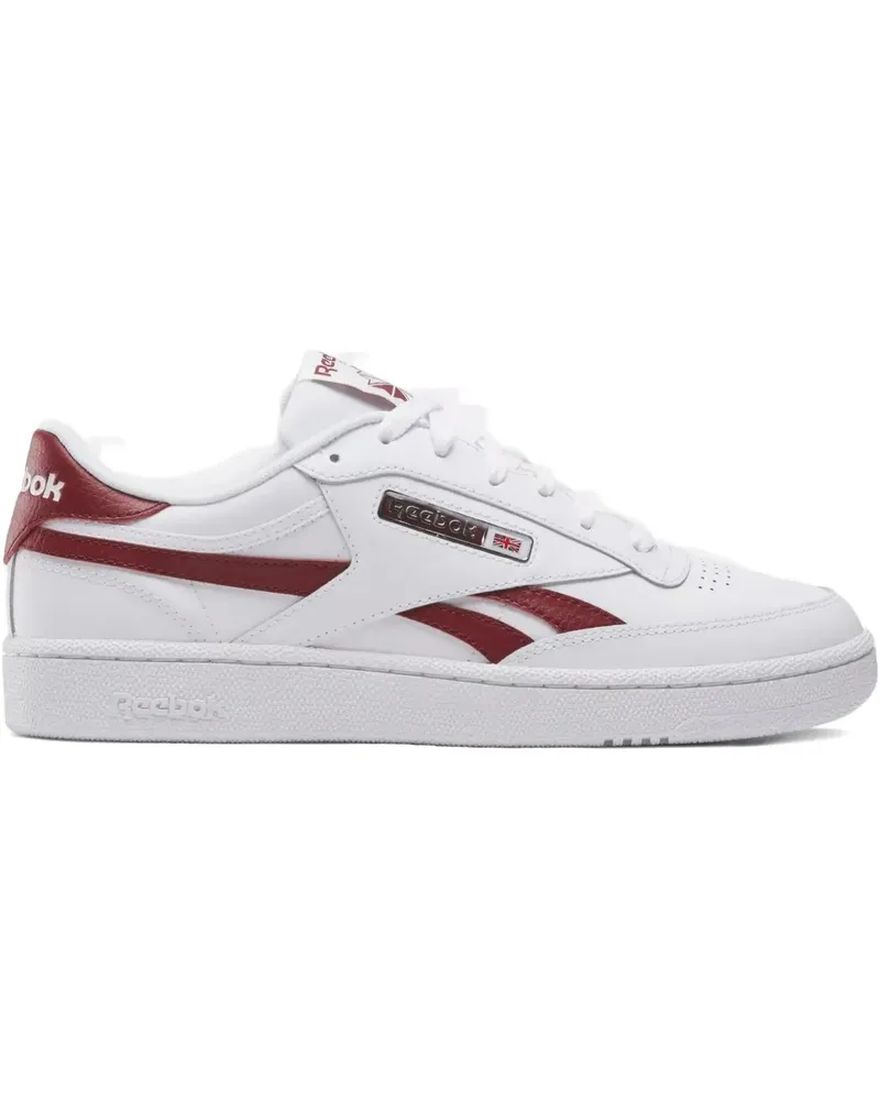 Reebok Club C Revenge "White/Rich Maroon/White" Sneakers - Weiß Weiß