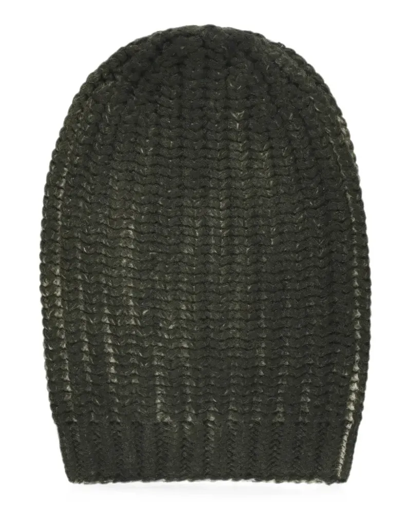 Avant Toi ribbed-knit beanie hat - Grün Grün