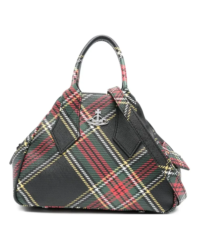 Vivienne Westwood Mittelgroße Yasmine Handtasche - Schwarz Schwarz
