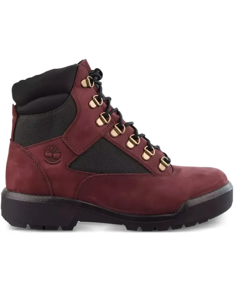 Timberland Field Boot "Dark Port" Stiefel - Rot Rot