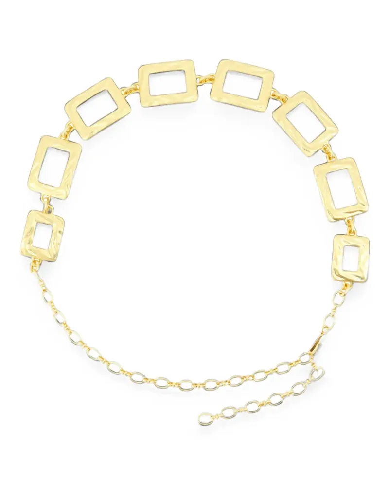 Zimmermann Alight square-chain belt - Gold Gold