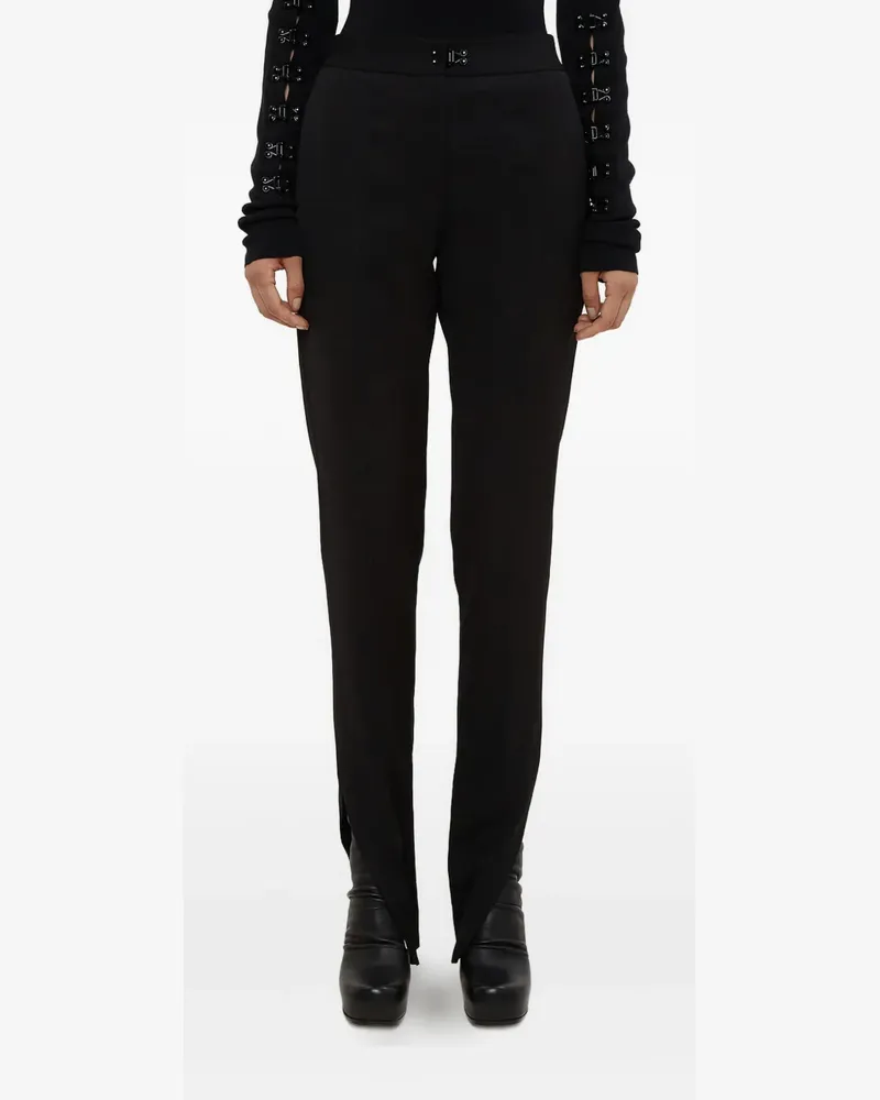 Theyskens' Theory high-waist tailored trousers - Schwarz Schwarz