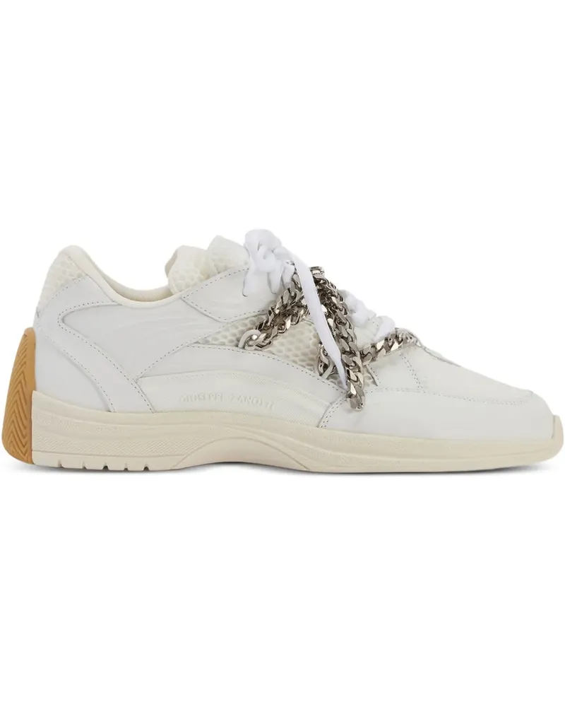 Giuseppe Zanotti Sneakers mit Schnürung - Weiß Weiß