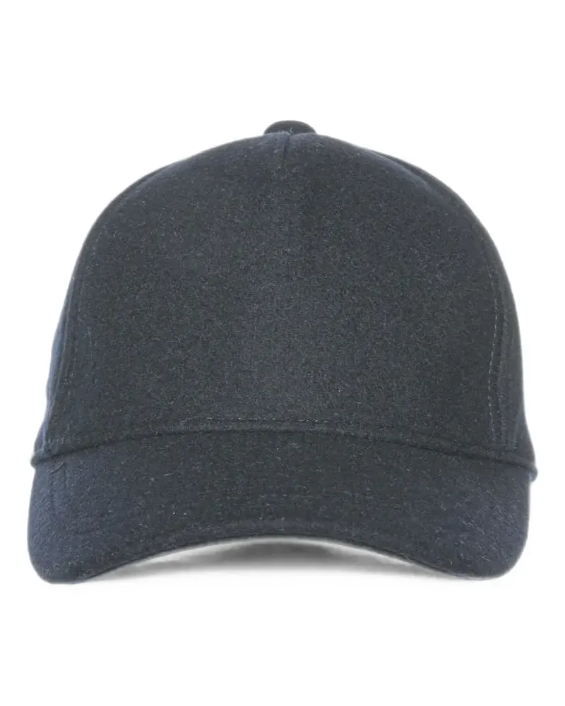 Armani Exchange felt baseball cap - Blau Blau