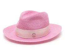 Henrietta Strohhut mit Logo - Rosa