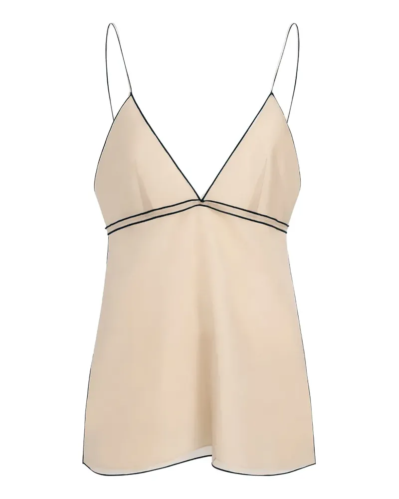 KHAITE Timy top - Nude Nude