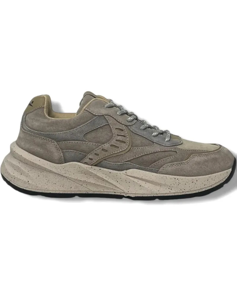 Voile Blanche Club22 Sneakers mit Wildledereinsätzen - Grau Grau