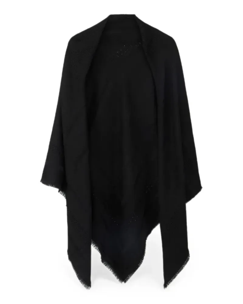 Elisabetta Franchi wool scarf - Schwarz Schwarz