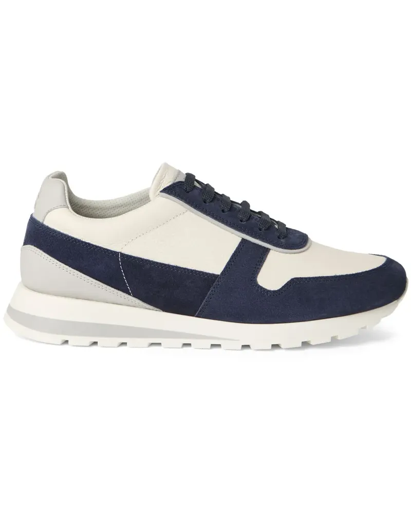 Brunello Cucinelli Sneakers mit Einsätzen - Blau Blau