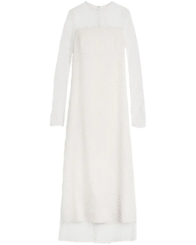 Totême Spitzenkleid im Layering-Look - Weiß Weiß