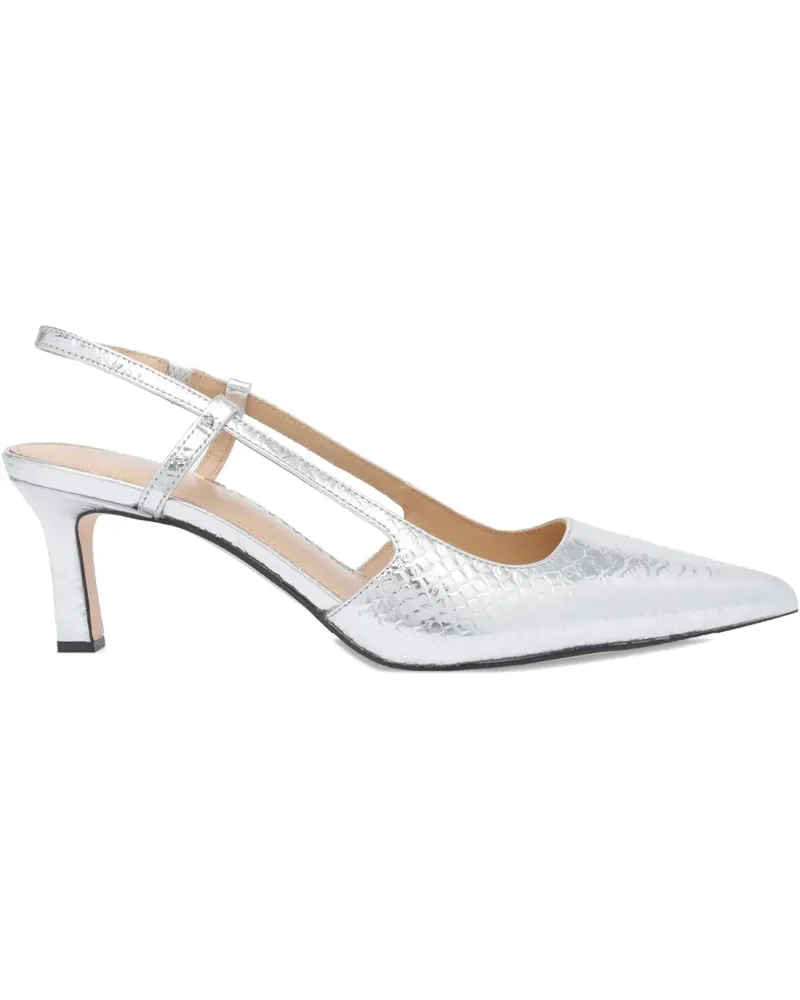 Michael Kors Pumps mit Slingback-Riemen 60mm - Silber Silber
