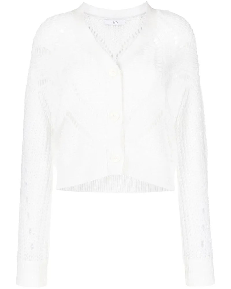 IRO Offener Cardigan - Weiß Weiß