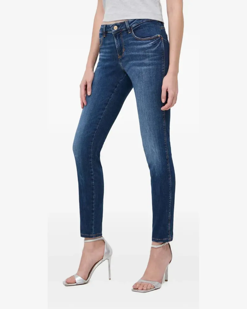 Guess Jeans mit Triangel-Logo - Blau Blau
