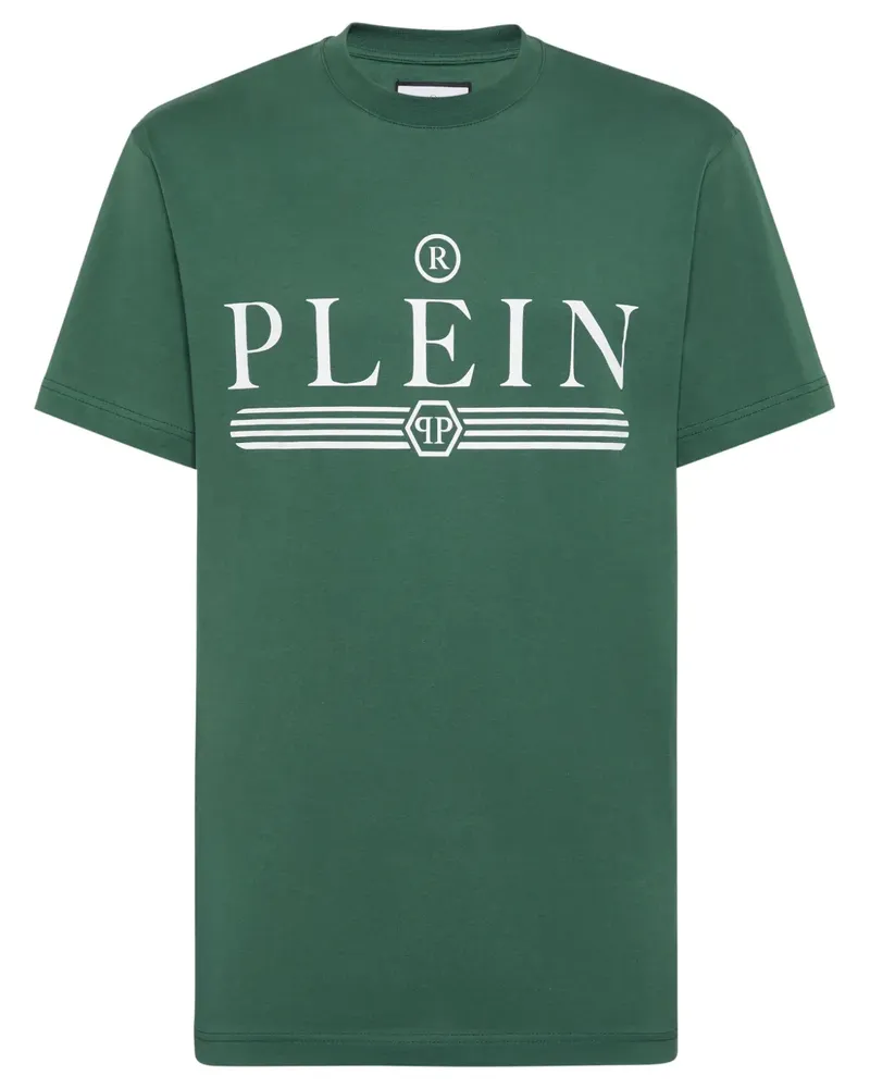 Philipp Plein T-Shirt mit grafischem Print - Grün Grün