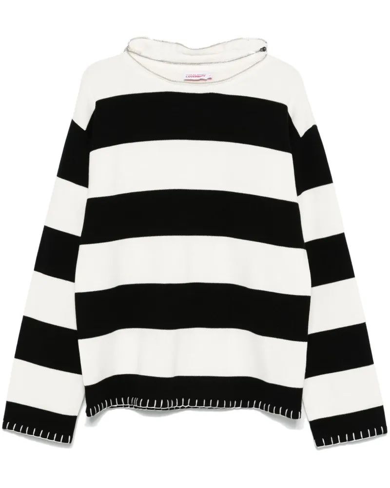 Charles Jeffrey Loverboy Boo Pullover - Schwarz Schwarz