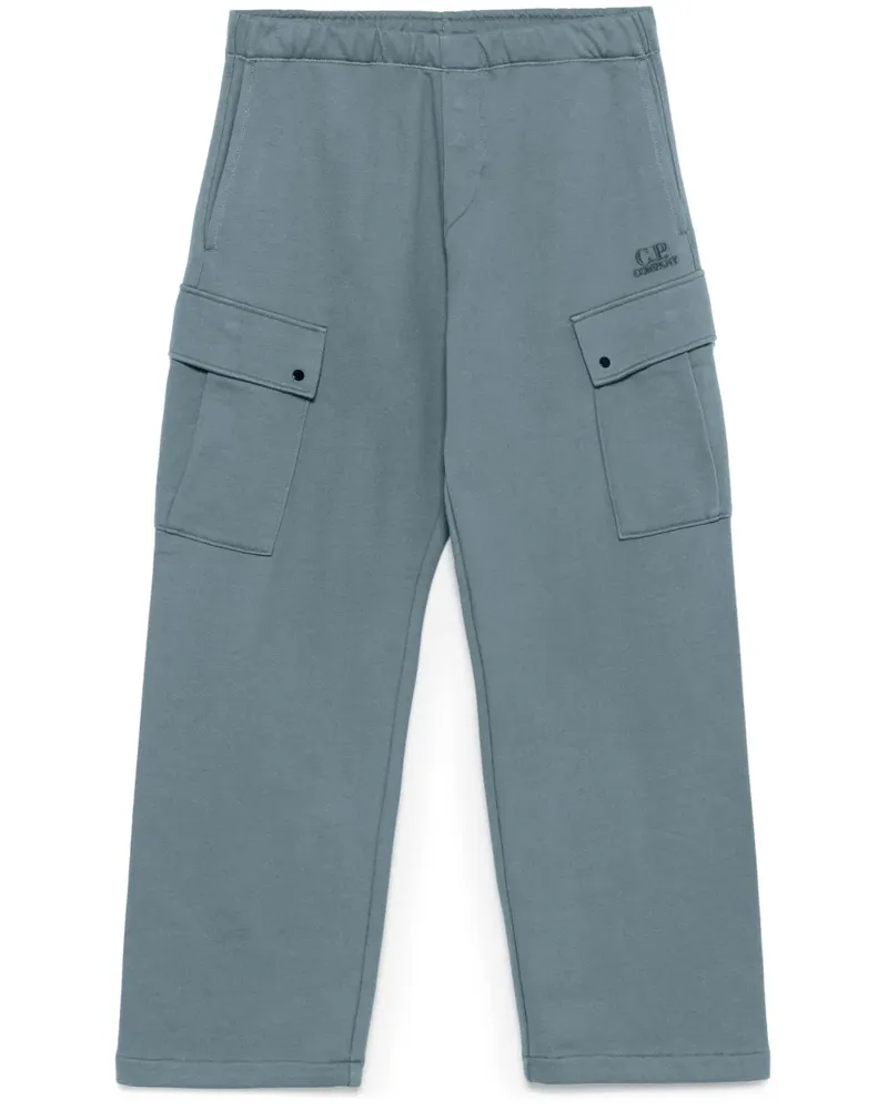 C.P. Company Jogginghose mit Logo-Stickerei - Grau Grau