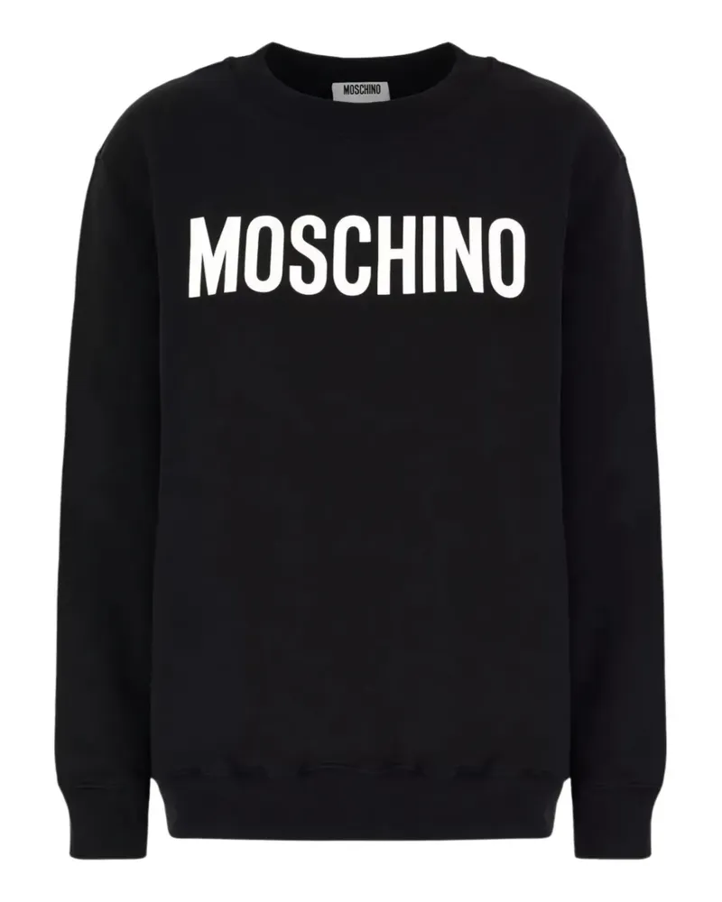 Moschino Sweatshirt mit Logo-Print - Schwarz Schwarz