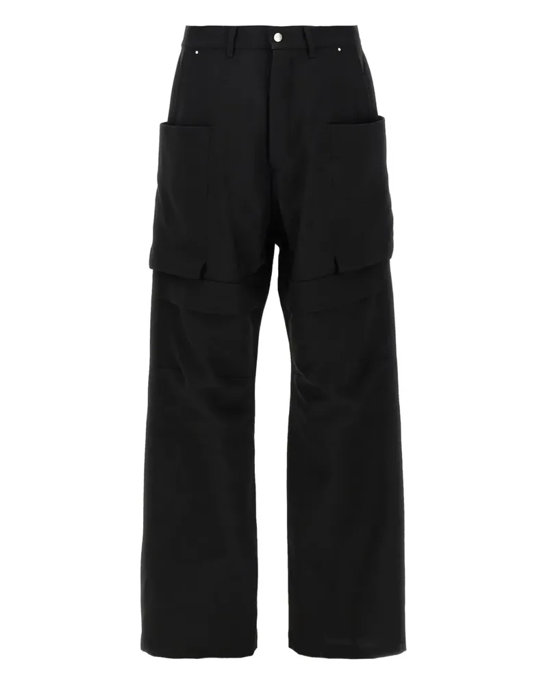 Rick Owens Stefan Cargohose im Baggy-Style - Schwarz Schwarz