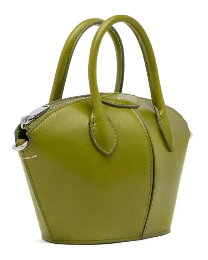 Bally Belle Mini-Tasche mit Henkeln - Grün Grün