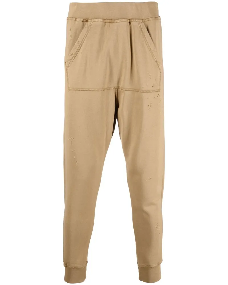 Dsquared2 Jogginghose im Tapered-Design - Nude Nude