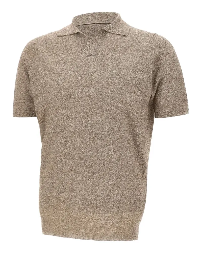 Filippo de Laurentiis V-neck knitted top - Braun Braun