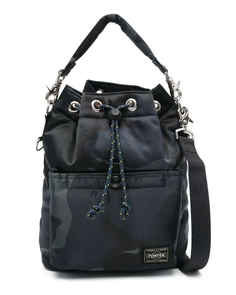 PORTER-YOSHIDA & CO Balloon Schultertasche - Blau Blau