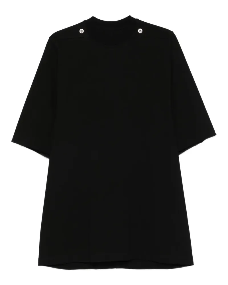 Rick Owens T-Shirt aus Bio-Baumwolle mit Nieten - Schwarz Schwarz