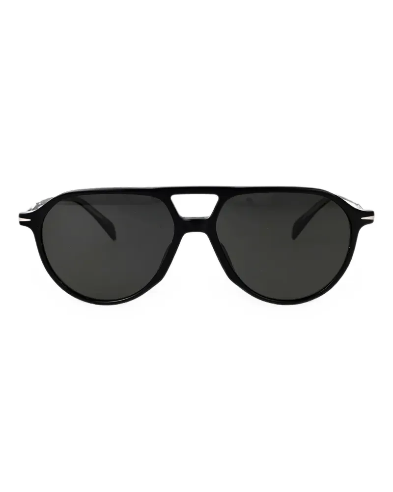 EYEWEAR by DAVID BECKHAM Getönte Pilotenbrille - Schwarz Schwarz