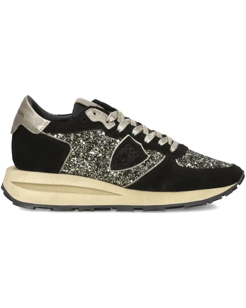 Philippe Model Tropez Haute Sneakers - Schwarz Schwarz